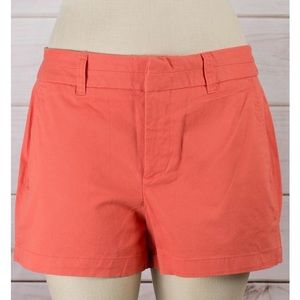 Red Khaki Shorts